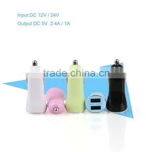 Promotional Mobile Phone Accessories Universal Dual Port USB Charger Car thumbnail-4