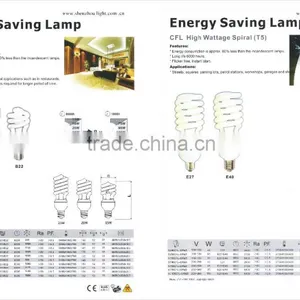 25W Halogen Half Spiral Low Price Energy Saving Lamp thumbnail-5
