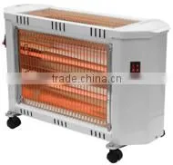 Quartz Heater 2000W Electric Heater Tube Heater Lamp With Wheels thumbnail-1