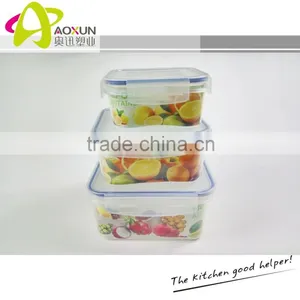 Plastic Clear Food Storage Container thumbnail-5
