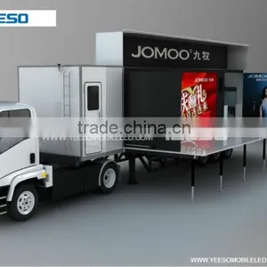 Mobile LED Container YES-C40 for Outdoor Advertising, Road Show, Promotion Activities thumbnail-1