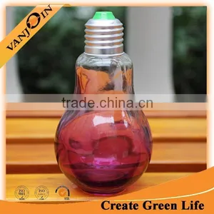 Light Bulb Glass Bottle Container, DIY Terrarium Decorative Jar Vase thumbnail-3