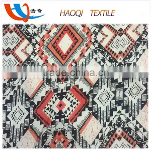 Custom Printed 100% Viscose Viscose Crepe Fabric for Long Dress thumbnail-1