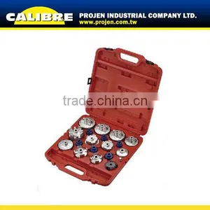 CALIBRE Auto Engine Tool 19pc Oil Filter Cup Wrench Set Oil Filter Wrench Set thumbnail-1