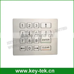 Flexible Programmble Dot Matric Long Stroke Metal Keypad thumbnail-3