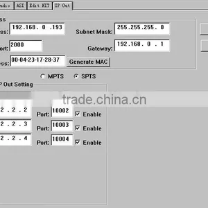 Digital AES/EBU Audio ip Encoder (4 AES/EBU+ASI In,ASI Out) thumbnail-6