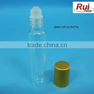 10ml Glass Roll-on Bottle, Glass Tube-type Bottle, Glass Roll-on Bottle With Aluminum Cap thumbnail-2