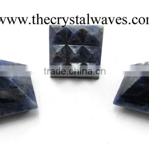 Sodalite Lemurian Master Pyramid thumbnail-1