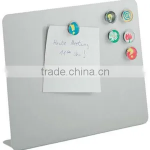 Standing Stainless Steel Memo White Board With Clourful Magnetic thumbnail-1