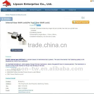 LS-U01 Internal Gear Lock Pin Type Gear Shift Lock thumbnail-2