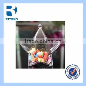 Christmas Gift Box With Hexagon Design Plastic Material Decoration thumbnail-1