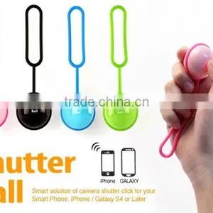 2014 Hot!! Ball Desigh IOS & Android Mini Selfie With Bluetooth Shutter, Wireless Self Timer thumbnail-1