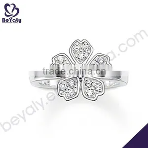 Silver Jewelry Ring Wholesale Beautiful Gold Gemstone Ring thumbnail-1