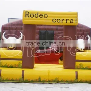 Exciting Inflatable Bull Riding Machine for Sale, Mechanical Rodeo Bull With Inflatable Mattress Quality Choice thumbnail-3