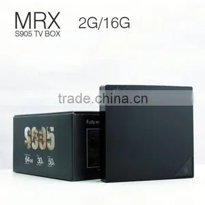 Quad Core Amlogic S905 Smart Android TV Box DDR3 2G RAM 16G EMMC Flash WIFI HD Media Player Android Box thumbnail-1