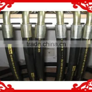 Steel Wire Braid Hydraulic Hose SAE/DIN Rubber Hose thumbnail-1