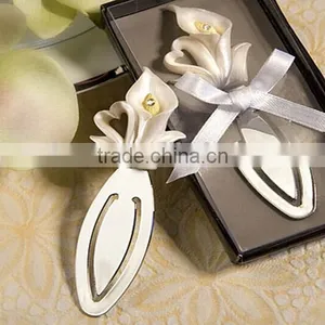 Wedding Favors Calla Lily Design Bookmark thumbnail-1