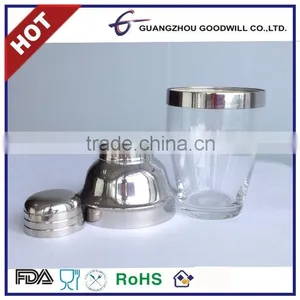 Glass Mini Promotional Bar Wine 180ml Cocktail Shaker thumbnail-2