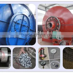 Environmental Friendly Continuous Waste Tyre Rubber Pyrolisis Plant thumbnail-6