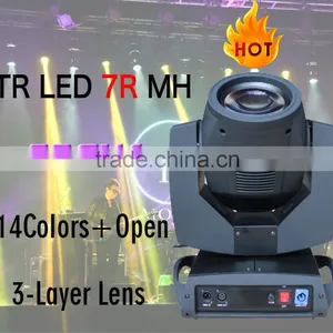 7R 230W Perfect Lighting Output Strong Beam Super Brightness Moving Head Stage Gobo Effect Lights thumbnail-2