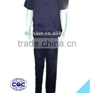 Short Sleeve Black Reflective Safety Uniform thumbnail-1
