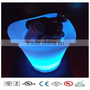 LED Ice Bucket, Color Controllable Ice Bucket Holder thumbnail-1