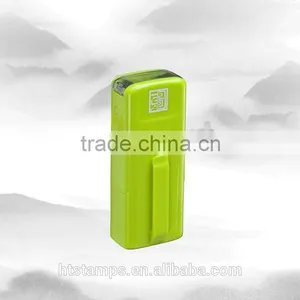 Free Sample Square 15x6mm Factory HongTu Self Inking Stamp Office Use Stamp Stationery thumbnail-1