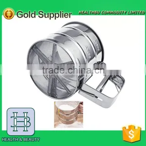 Stainless Steel 3 Cup Flour Sifter Withe Trigger thumbnail-1