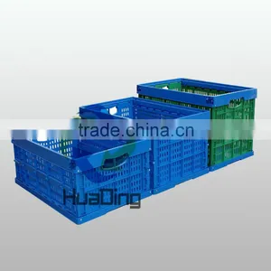 Plastic Foldable Stacking Shipping Container thumbnail-1