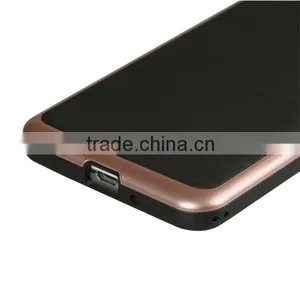 C&T Heavy Duty Brushed Metal Texture Hybrid Dual Layer Slim Protector Case Cover for Samsung Galaxy Grand Prime G530 thumbnail-4