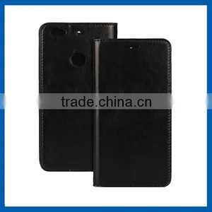 C&T Black Genuine Wallet Leather Flip Case Cover for Letv Le 1 5.5 Inch thumbnail-1