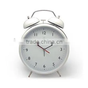 METAL TWIN BELL CLOCK thumbnail-1