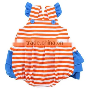 Wholesale Baby Club Clothes Cheap Girls Rompers Boutique Cotton Cute Western Toddler Rompers thumbnail-1