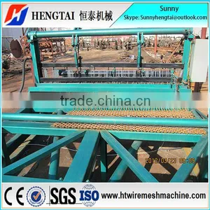 China Supplier Semi Automatic Crimped Wire Mesh Machine For Wire Screen thumbnail-3