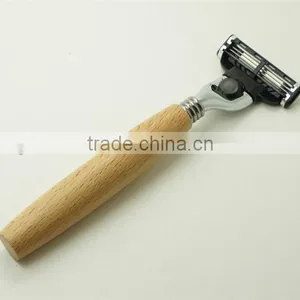Wood Handle Barber Straight Razor thumbnail-1