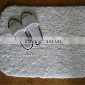 Bath Rug White Luxury Hotel Bath Towel Soft Rug thumbnail-1