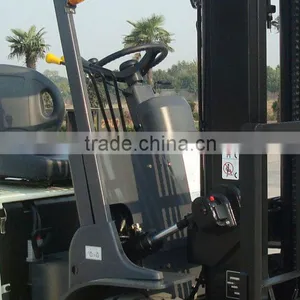 3 Ton Electric Battery Forklift Truck Lifting Height 4m With Full Free Mast thumbnail-4