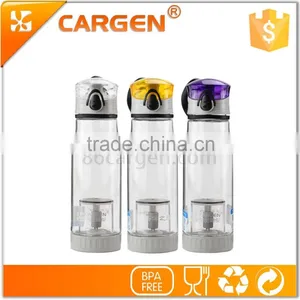 OEM 500ml Portable Plastic Tea Filter Water Bottle thumbnail-3