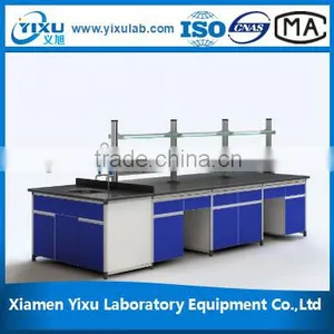 Laboratory Wood and Steel Bench thumbnail-4