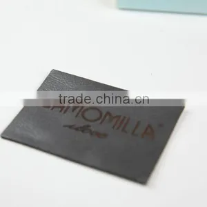 Custom Own Logo pu Leather Patch for Cap Hat thumbnail-3
