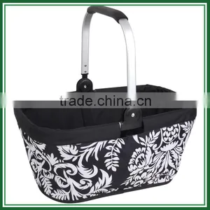 Supermarket Fabric Handle Shopping Basket thumbnail-1