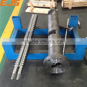 Plastic Parallel Twin Screw Barrel Extruder Line, Alloy/bimetallic Screw Barrel thumbnail-2