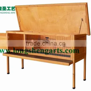 Wooden Rabbit Hutch thumbnail-2