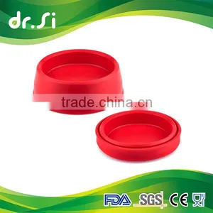 Folding Design Space Saving Food Grade Silicone Multipurpose Bowl thumbnail-1