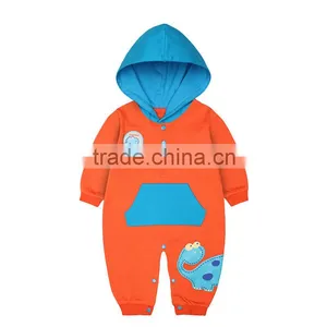 Newborn Baby Rompers Orange Blue Wholesale Baby Boy Online Clothing Store thumbnail-5