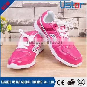 Assured Quality Cheap PU Mesh Women Sport Shoe thumbnail-1