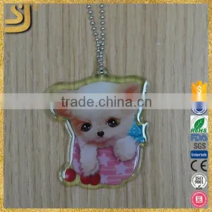 Acrylic Liquid Keychain, Custom Anime Acrylic Keychain thumbnail-2