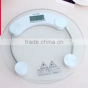 Round Shape Electronic Balance Digital Body Fat Weigher / Bathroom Scale / Electronic Body Fat Balance Scale thumbnail-1