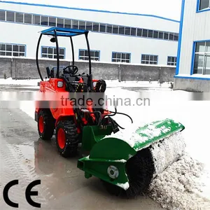 Rated Load Small Front End Wheel Loader Articulated thumbnail-5