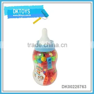 Hot Sale New Item Feeding Bottle 135Pcs Building Blocks Fun Kids Toys thumbnail-1